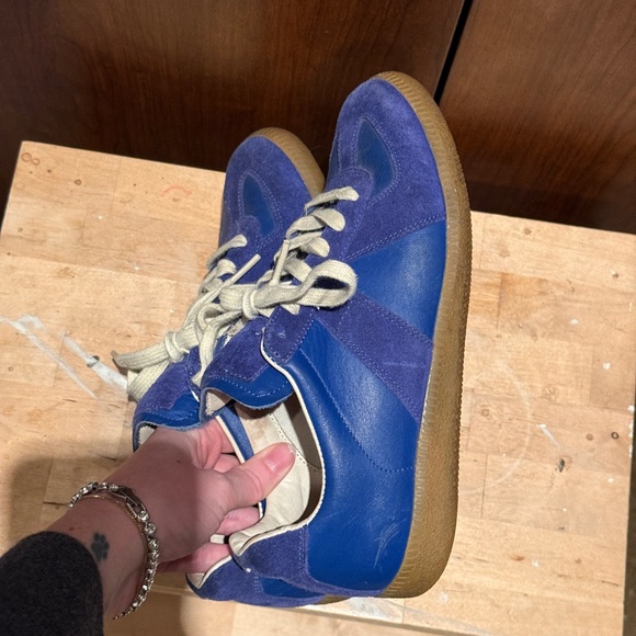 Royal Blue Margiela GATs - Picture 4 of 6
